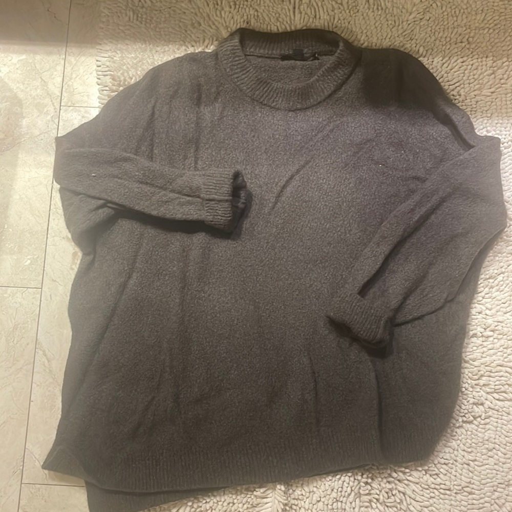 All Saints Olive green oversized sweater
